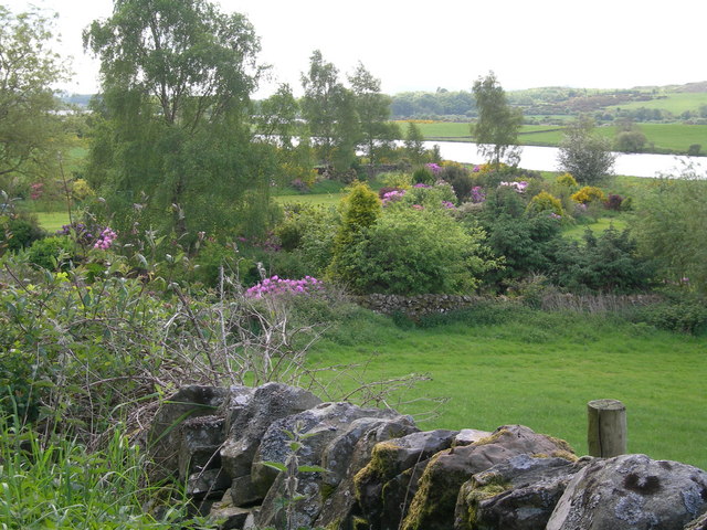 Farmland, cottage gardens & Loch Ken