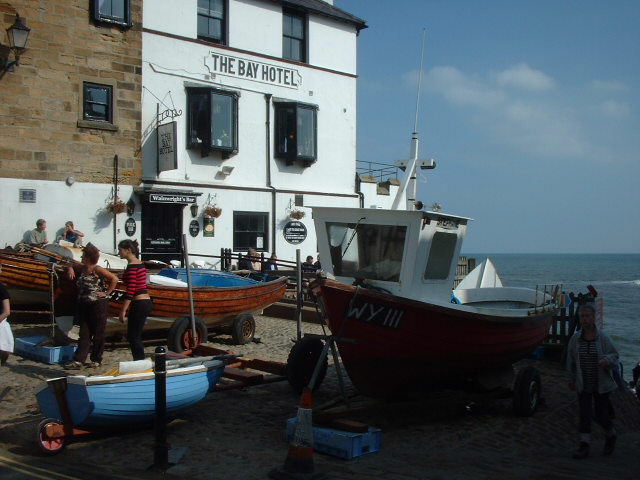 Bay Hotel at Robin Hood's Bay © Adie Jackson cc-by-sa/2.0 :: Geograph ...