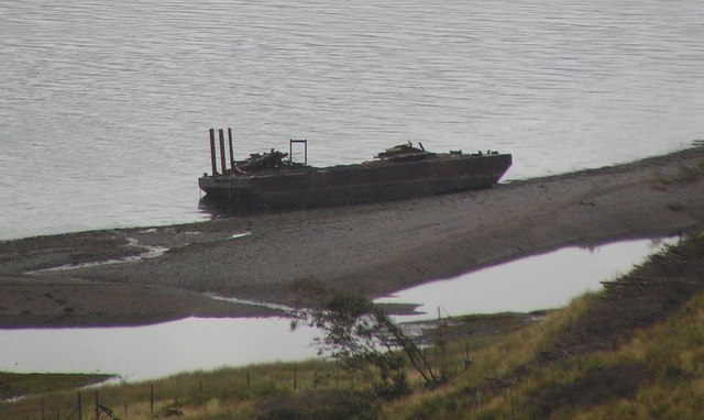 Wrecked Boat, East of Ardintoul