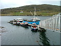 NF7909 : Acairseid Harbour by Dave Fergusson