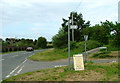 Junction of A525 and Aston Lane.