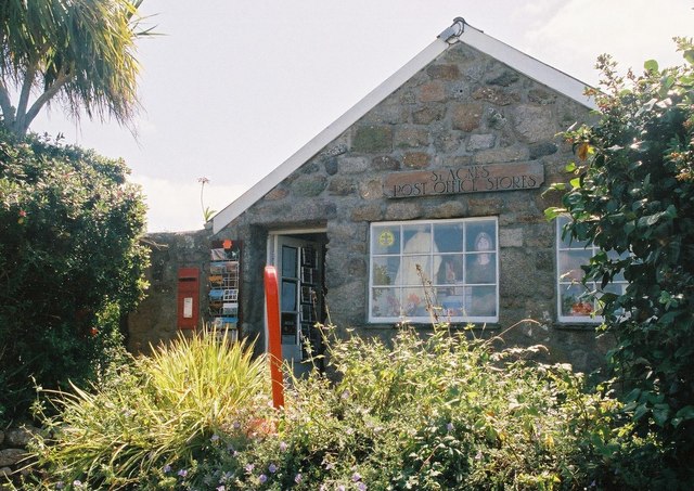 St. Agnes: southernmost post office and postbox № TR22 227