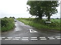 Sandhole Lane looking south from Norwich Road