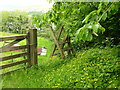 Stile next to A494