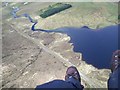 NH0952 : Loch Sgamhain from the air by Gordon Gibb