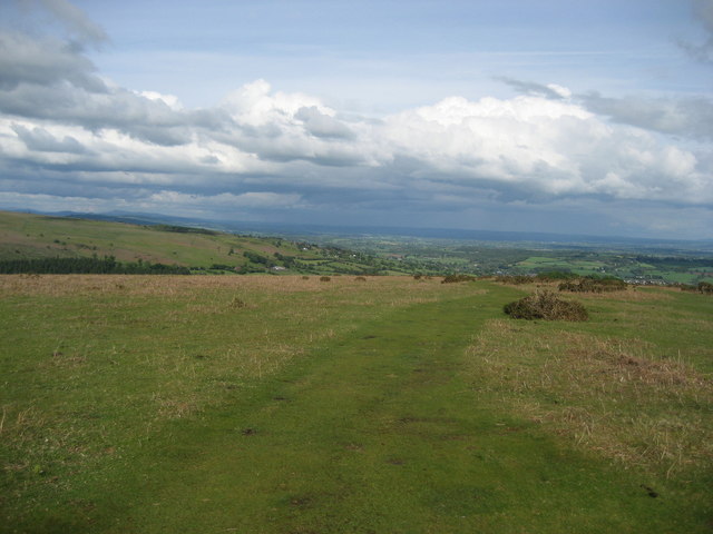 Descending Off Hergest Ridge Chris Heaton Geograph Britain And Ireland