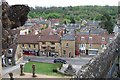 View from the Tower of Sherborne Abbey