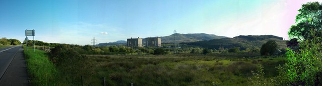 Trawsfynydd Power Station.