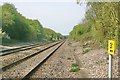 The Thame Valley walk crosses the Marylebone - Birmingham mainline near Chearsley