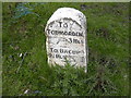 A681 Bacup Todmorden Road Mileage Stone