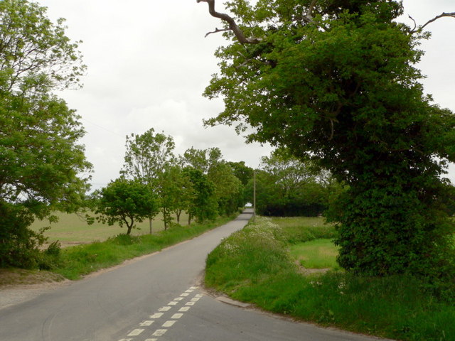 Mautby Lane - Glebe Corner Junction - Norfolk
