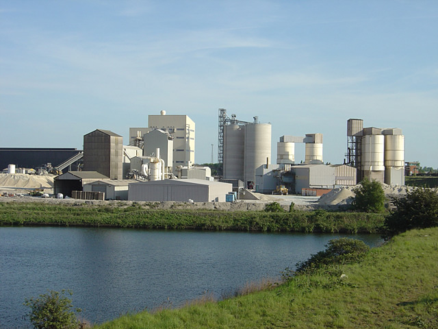 Lime works, Scunthorpe steelworks © Alan Murray-Rust :: Geograph ...