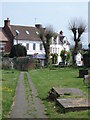 SP3351 : Kineton churchyard by Roger Butler