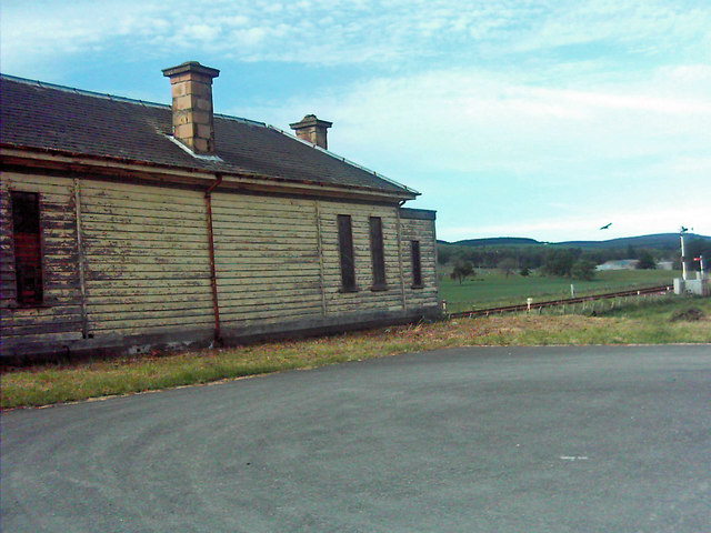 Kennethmont Railway Station © Andrew Stuart Geograph Britain And Ireland