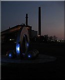 NT3975 : Sculpture, Cockenzie Power Station by Richard Webb