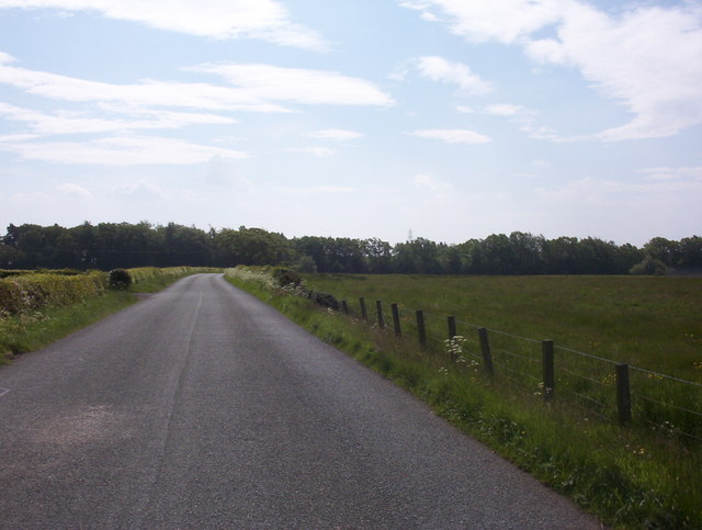 Minor road near Chapelcross