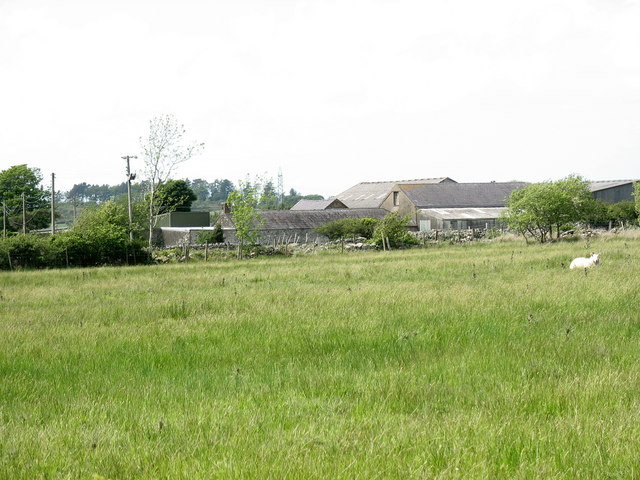 Farm buildings at Tros-y-waen