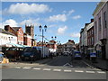 Ludlow town centre market