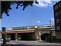 Eurostar crossing Lambeth Road