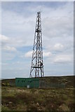 NY5691 : Larriston Fell Communication Mast by Peter McDermott