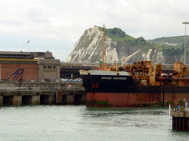 Western Docks with Shakespeare Cliff