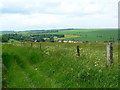 Chitterne viewed from the Imber perimeter path