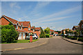 Housing on north side of Leafy Lane, Whiteley