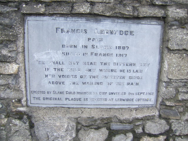 Francis Ledwidge memorial