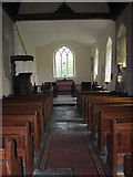 TG4006 : St Mary's church - view east by Evelyn Simak