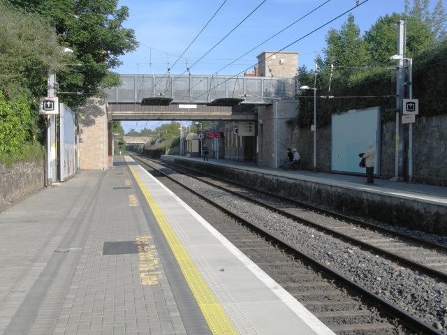 Glenageary DART station
