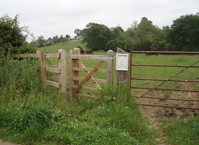 Top entrance to north Open Access area