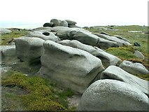 SK1196 : Bleaklow Stones Rock Feature by John Fielding