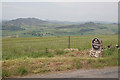 National Park boundary stone.