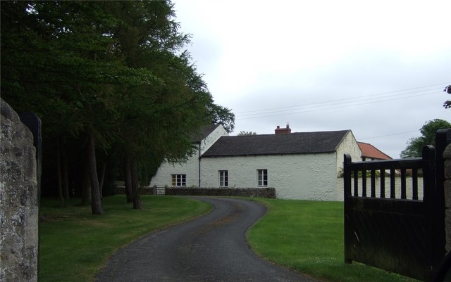 Rear entrance to Selaby Hall © Stanley Howe :: Geograph Britain and Ireland