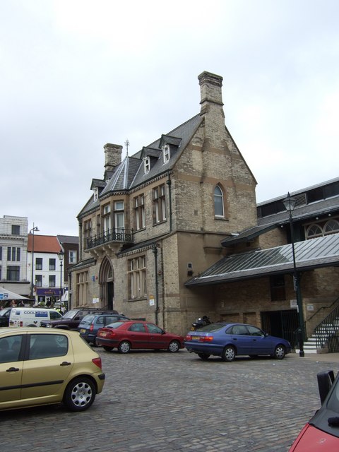 Old Town Hall and Market Hall, Darlington