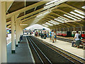 Platform at New Romney station