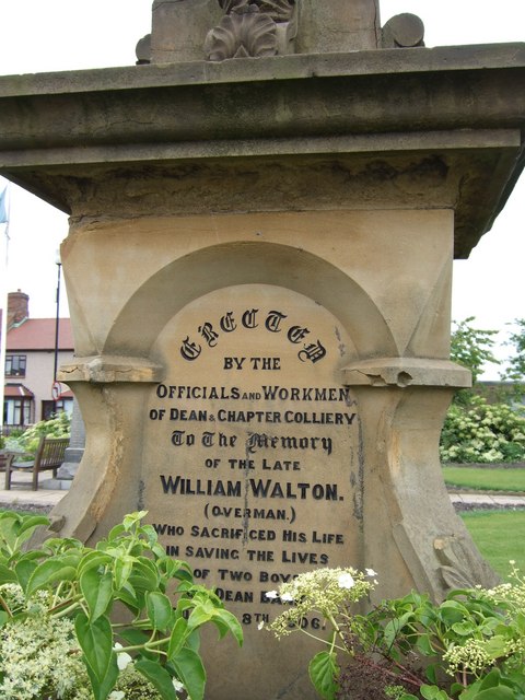 William Walton Memorial, Ferryhill