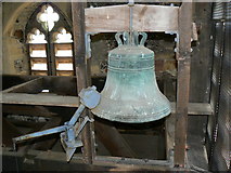 SU1868 : St Peter's church,High Street, Marlborough - clock bell by Brian Robert Marshall