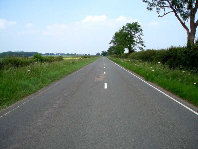 Straight road