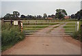 Gates to Wappenham Lodge Farm