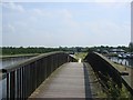 SE3828 : The Footbridge near Lemonroyd Marina by Bill Henderson