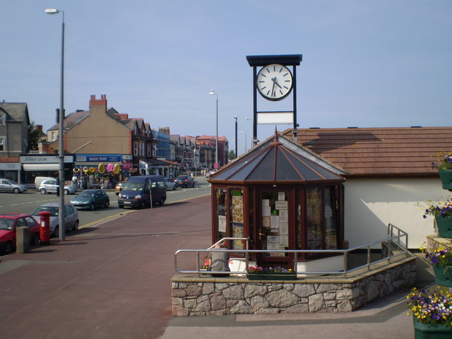 Clock Tower and Tourist Information, Rhos On Sea