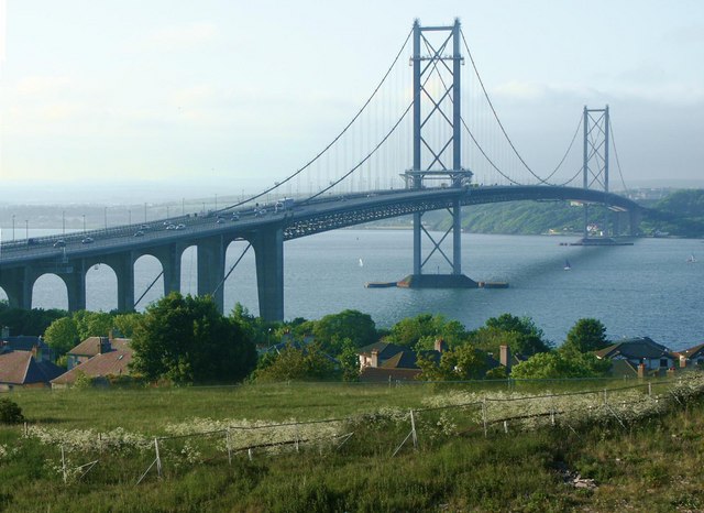 The Forth Road Bridge © Simon Johnston :: Geograph Britain ...