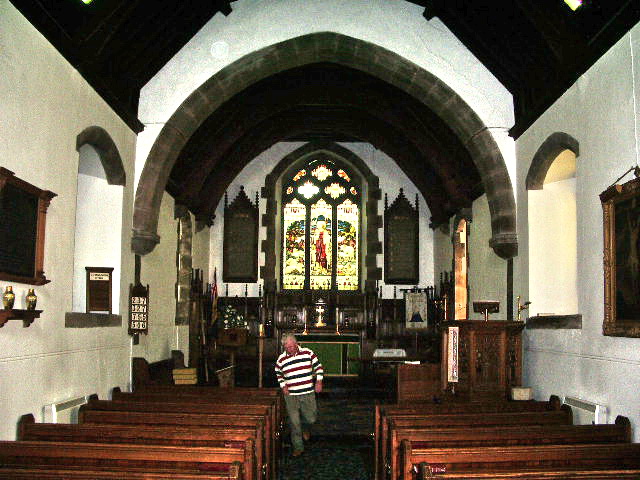 Interior of St Luke's Church, Clifton