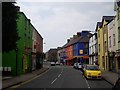 Colourful street scene in Llanberis