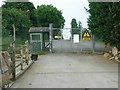 Gate to Bicester Garrison