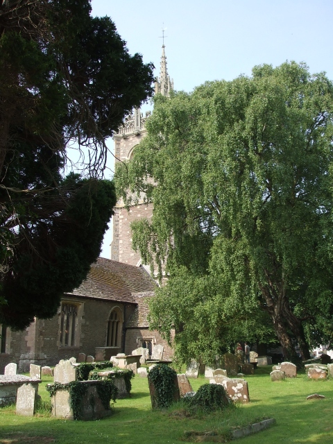 St James & churchyard