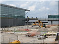 Construction work, Stansted Airport