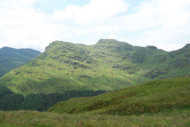 Forest and slopes of Gleann Ban