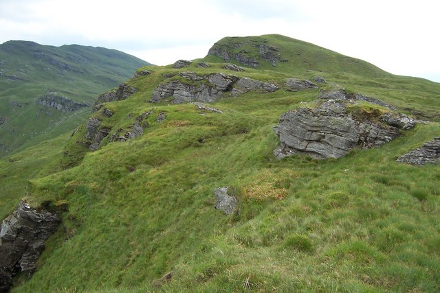 North east ridge of Beinn Tharsuinn
